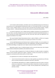 Educación diferenciada - Revista Iberoamericana de Educación