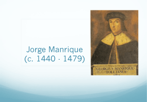 Jorge Manrique (c. 1440