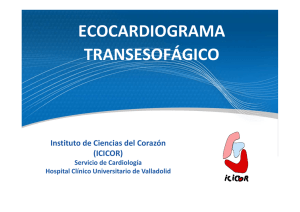 Ecocardiograma transesofagico (ETE)