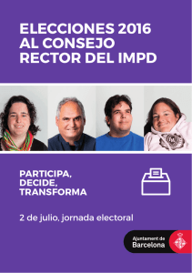 elecciones 2016 al consejo rector del impd