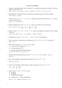 P: Ejercicios cálculo vectorial