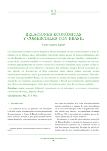 relaciones económicas y comerciales con brasil