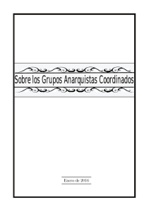 Sobre los Grupos Anarquistas Coordinados