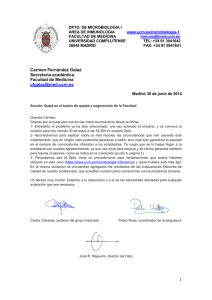 Reclamación resuelta Jun 2014 - Universidad Complutense de Madrid
