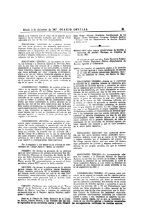 Page 1 Sábado 2 de diciembre de 1967 D I A R IO OF I CIA L