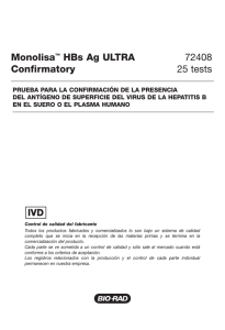 Monolisa™ HBs Ag ULTRA - Bio-Rad