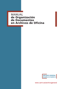 Manual de organización de documentos en archivos de oficina