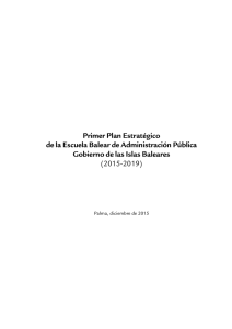 Segon Pla Estratègic de Qualitat Govern de les Illes Balears