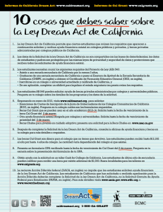 10cosas que debes saber sobre la Ley Dream Act de California