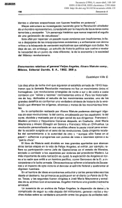 Documentos reletivos al general Felipe Angeles,