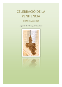 Celebració penitencial 2014