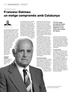Francesc Dalmau: un metge compromès amb Catalunya