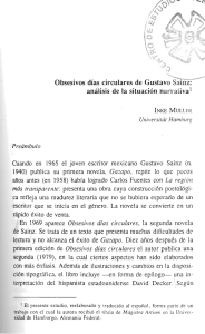 Obsesivos días circulares de Gustavo Sainz: análisis de la situación