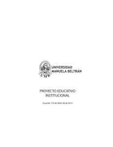 PEI 2015 - Universidad Manuela Beltrán