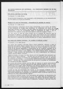 l\fil mineros asturianos en huelga "Le Monde", 7. 8. 1964 (París) Un