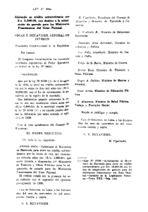LEY I\"` 9004 Abriendo un crédito extraordinario IDO" Sie