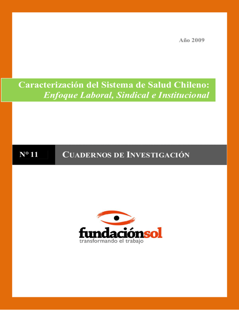 Caracterización Del Sistema De Salud Chileno