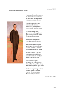 Poema Machado comentado