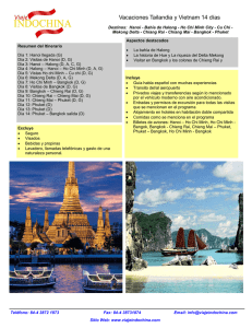 Vacaciones Tailandia y Vietnam 14 días