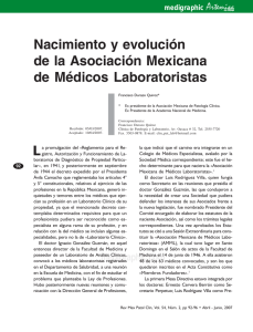 Nacimiento y evolución de la Asociación Mexicana de Médicos