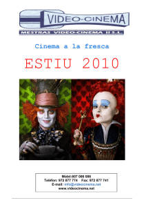 Catàleg 2010 - Cinema al carrer