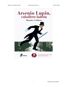 Arsenio Lupin, caballero y ladrón www.librosmaravillosos.com