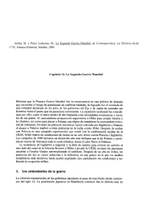 Artola, M. y Pérez Ledesma, M., La Segunda Guerra