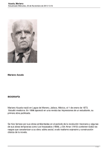 Azuela, Mariano - Escritores.org