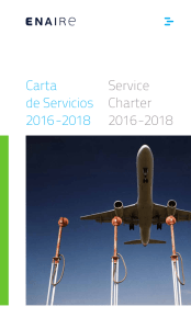 Carta de Servicios 2016-2018 Service Charter 2016-2018