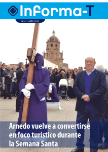 Arnedo vuelve a convertirse en foco turístico durante la Semana Santa