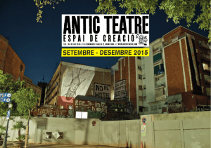 INFO - Antic Teatre