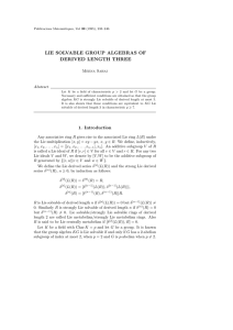 lie solvable group algebras of derived length three