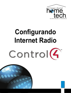 Configurando Internet Radio