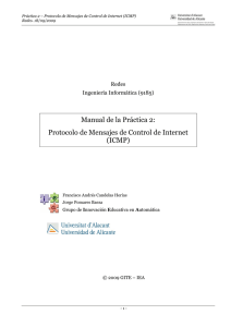 Protocolo de Mensajes de Control de Internet (ICMP)