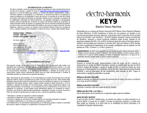 KEY9 - Instrucciones español  - Electro