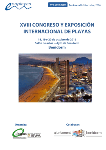 xviii congreso y exposición internacional de playas