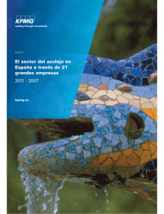 El sector del azulejo en España a través de 21 grandes