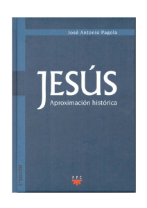 Jesús Aproximación Histórica - Centro de Formación e Investigación
