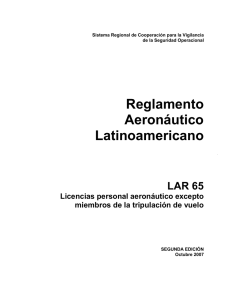 Reglamento Aeronáutico Latinoamericano