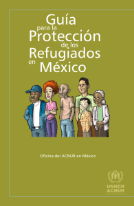 Guía para la protección de los refugiados en México