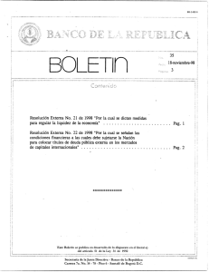 Boletín núm. 35 - Banco de la República