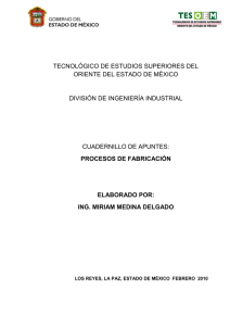 UNIDAD 1. Proceso de Obtención del Hierro y del Acero