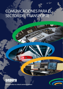 comunicaciones para el sector del transporte