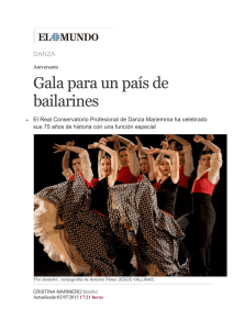 Gala para un país de bailarines - Real Conservatorio Profesional de