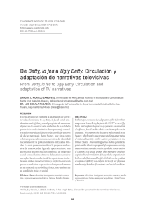 De Betty, la fea a Ugly Betty. Circulación y adaptación de narrativas