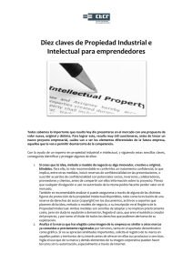 Diez claves de Propiedad Industrial e Intelectual para
