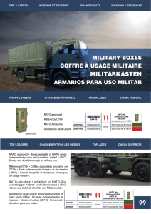 99 MILITARY BOXES COFFRE À USAGE MILITAIRE