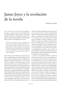 James Joyce y la revolución de la novela