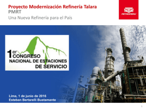 Proyecto Modernización Refinería Talara PMRT