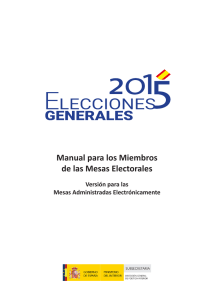 Castellano - Elecciones Generales 2015